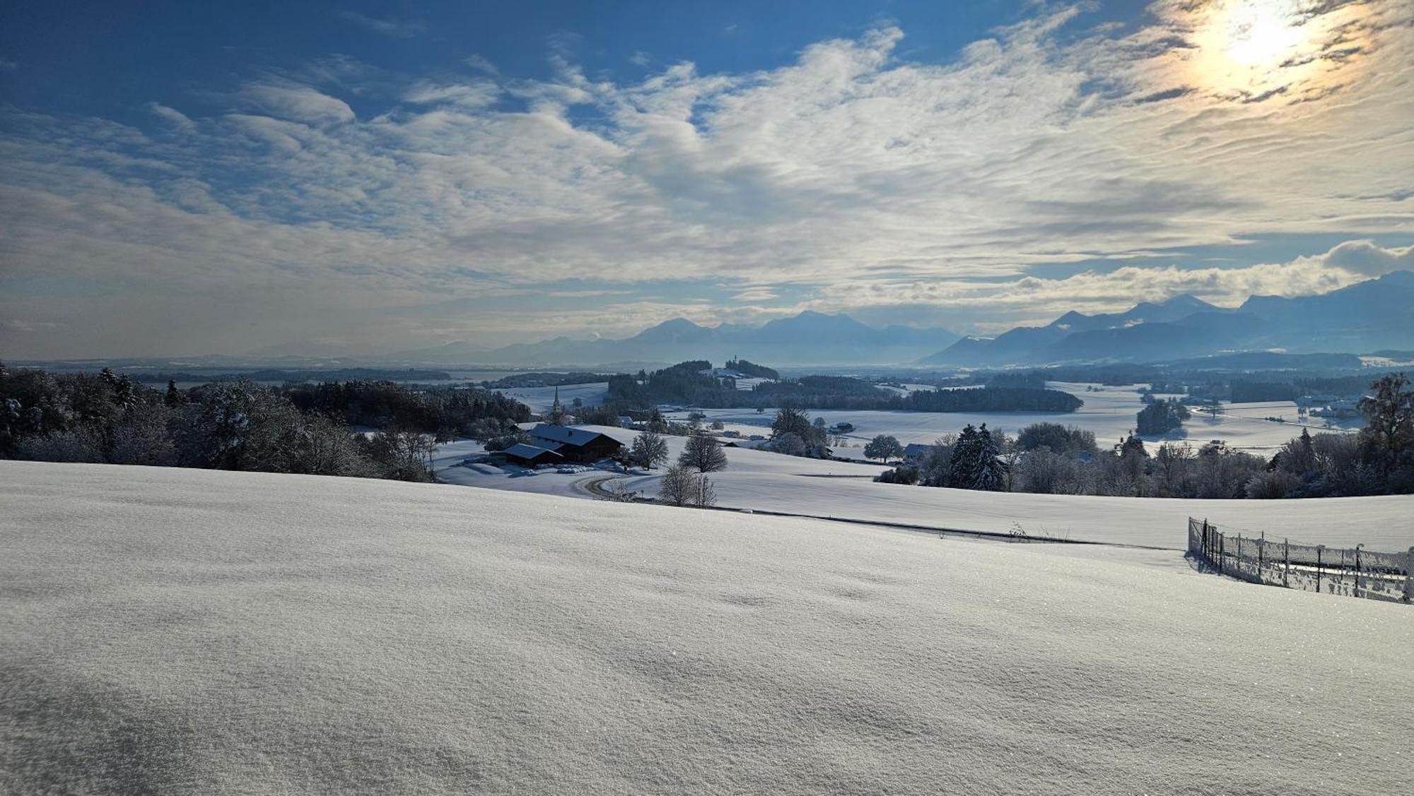 Berg Hotel Weingarten Garni Rimsting Bagian luar foto